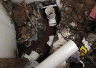 经开区附近水管维修